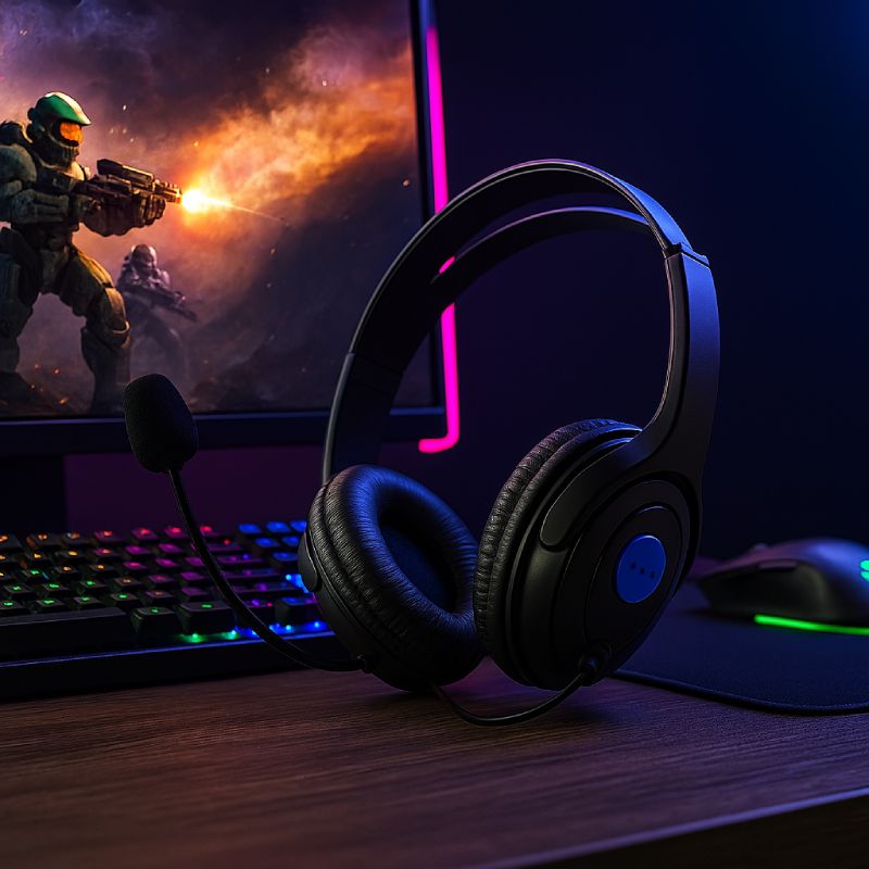 Headset Gamer Ledstar - LA-PLAY IA
