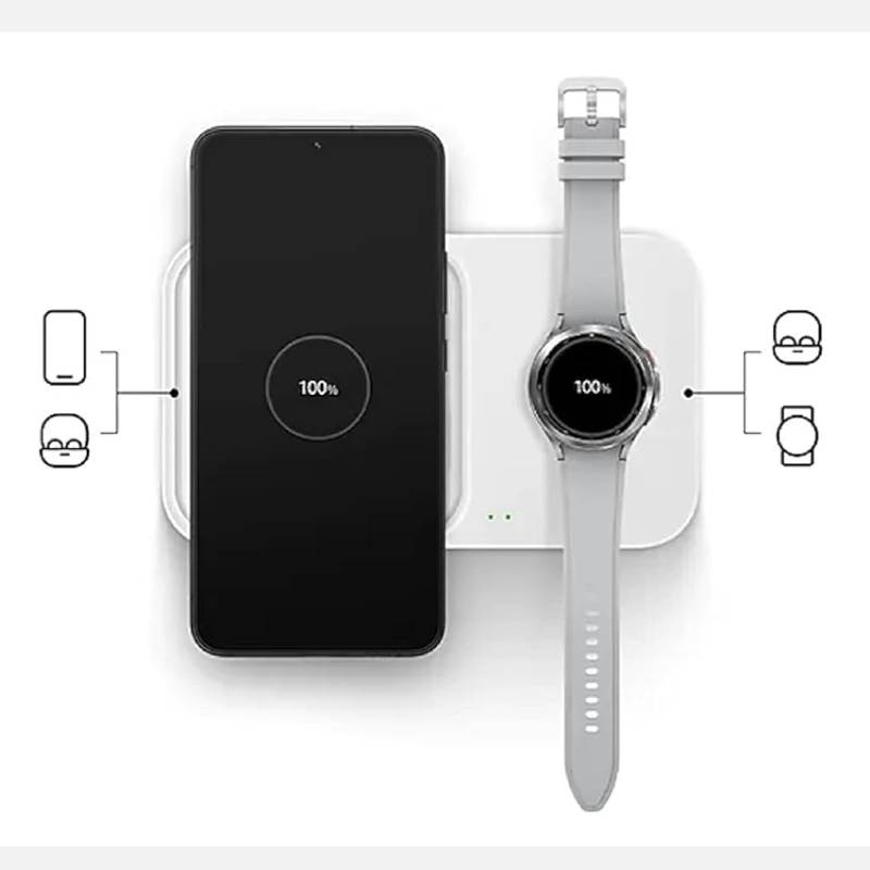 Cargador Inalámbrico Duo Original Samsung 15W