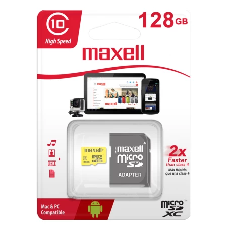 MEMORIA 128 GB C10 SANDISK / MAXELL / HIKVISION