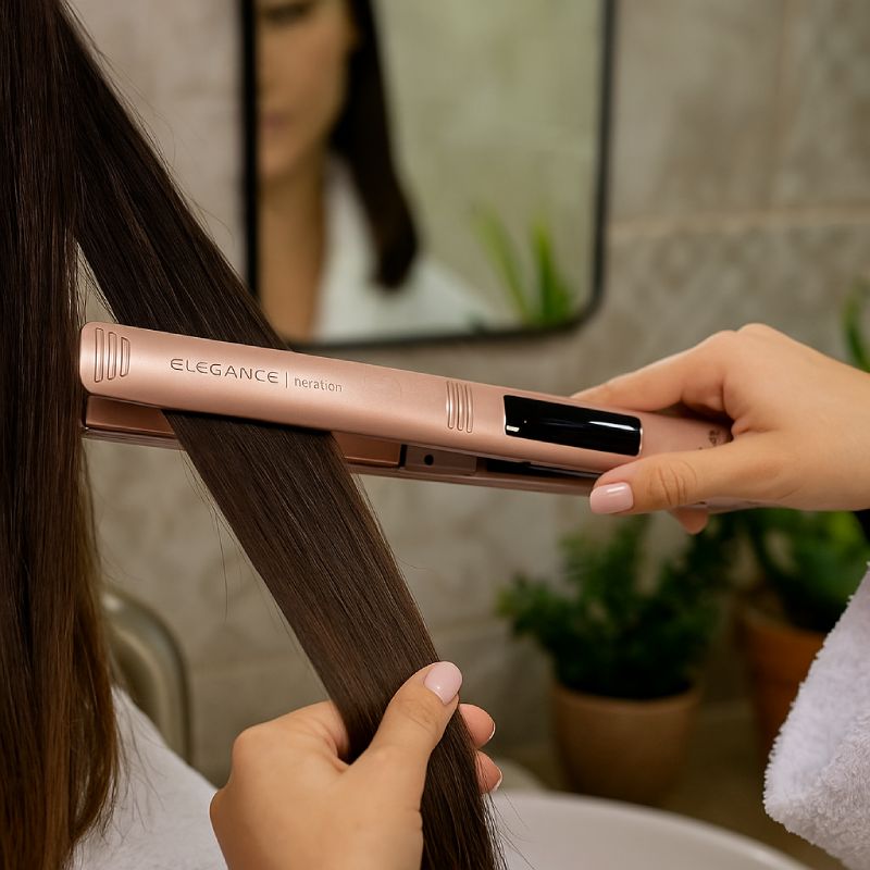 Planchita De Pelo Gama - Elegance Led Keration IA