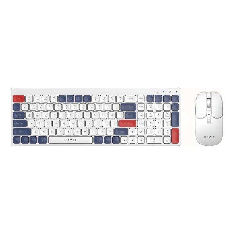 Combo Inalámbrico Havit - Teclado y Mouse - KB830WB
