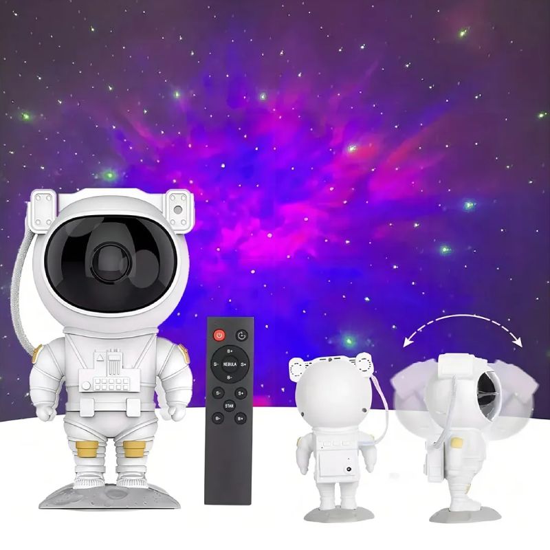 Proyector Galaxia de Astronauta con Control Remoto