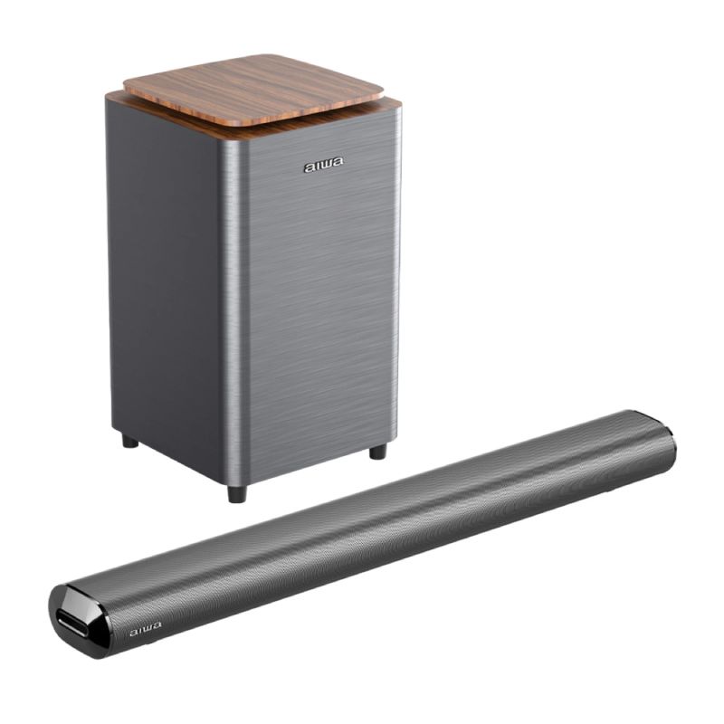 Barra de Sonido con Subwoofer Activo Wireless AIWA - AWSBH23WW