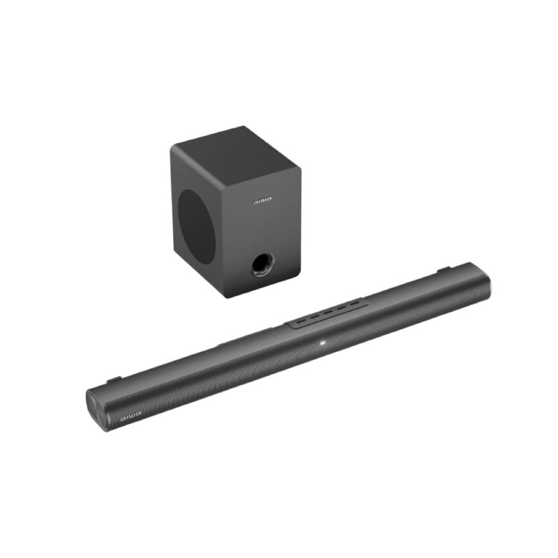 Barra de Sonido con Subwoofer Activo Bluetooth con Cable AIWA - AWSBH16