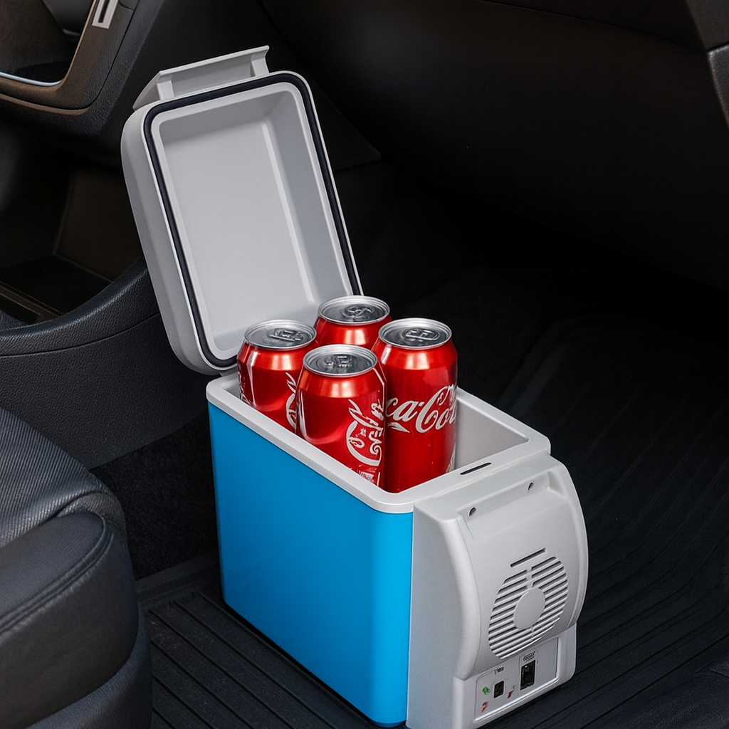 Heladerita Portátil para Auto 7.5L 12V Frío Caliente