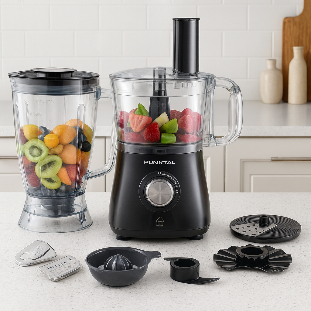 Multiprocesadora + Licuadora Punktal - 800W - PK-81