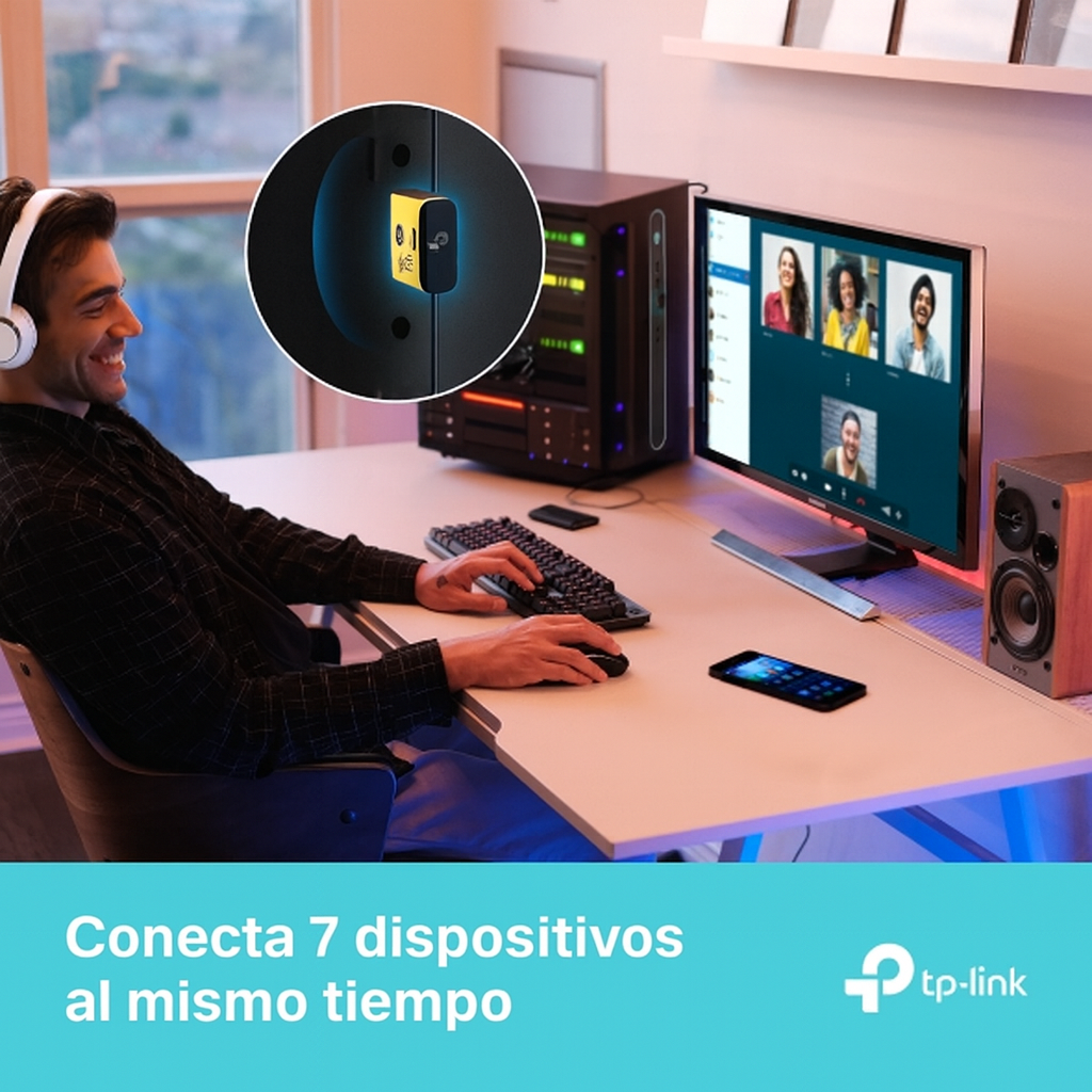 Nano Adaptador Bluetooth USB TP Link - UB500