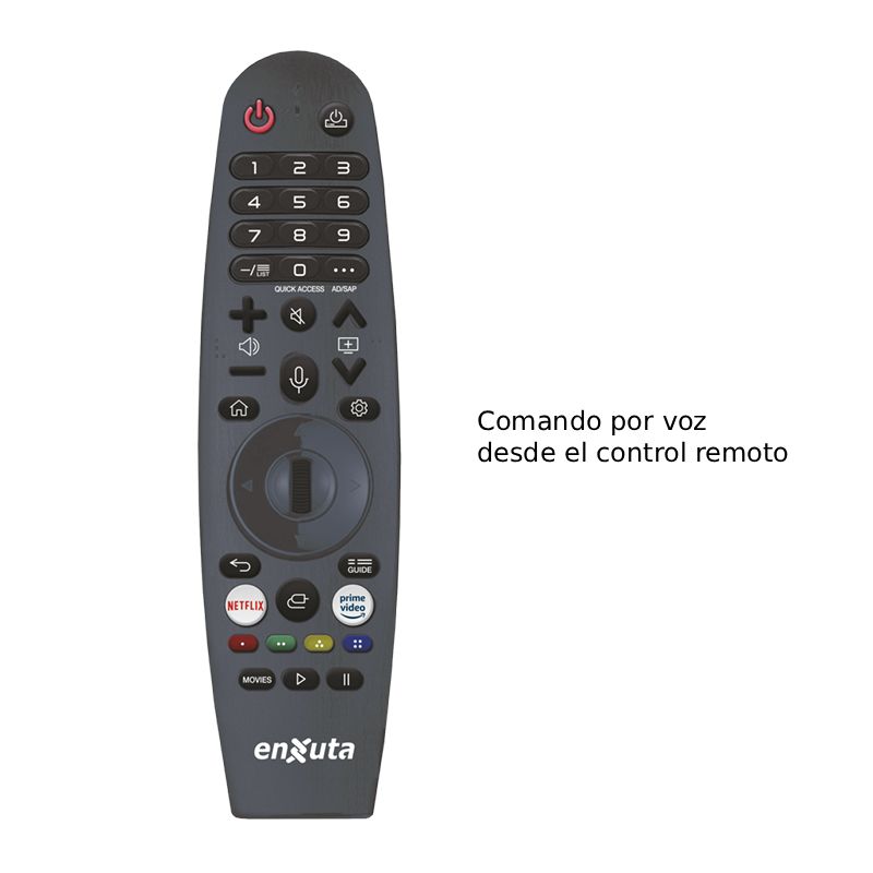 Smart TV UHD 4K Enxuta - 65_ - LEDENX1265SDF4KW