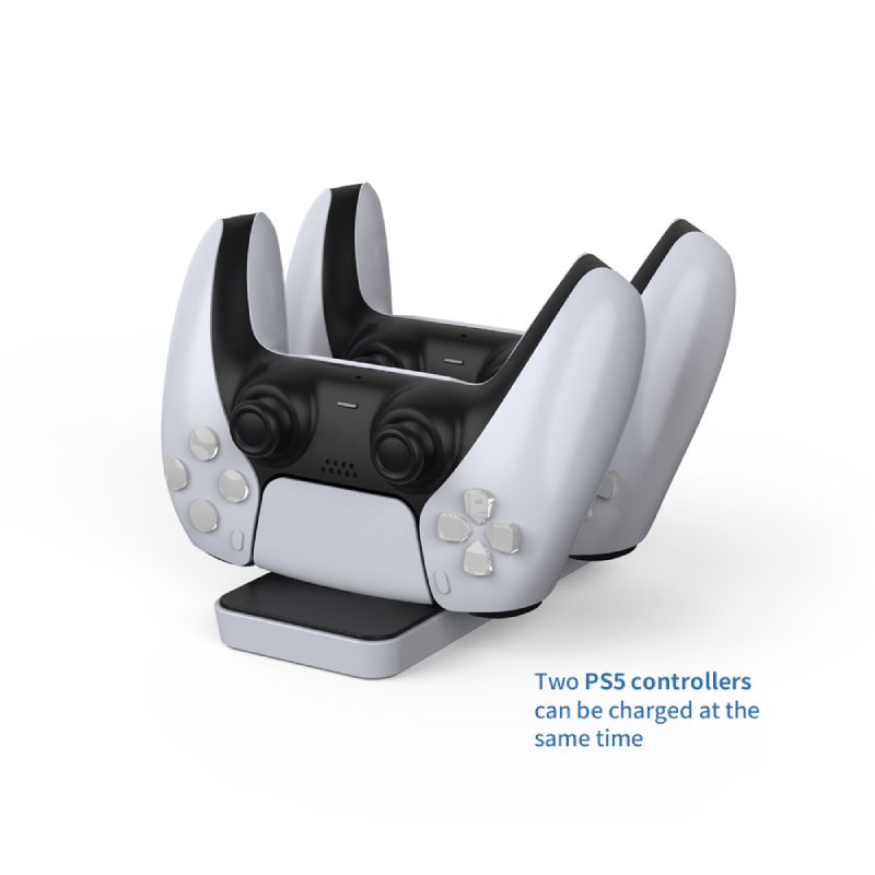 Soporte Cargador Doble de Joystick PlayStation PS5