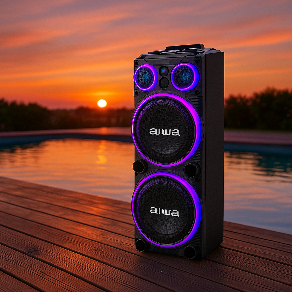 Torre de Audio 4000W PMPO Aiwa - AWPOC15 AI