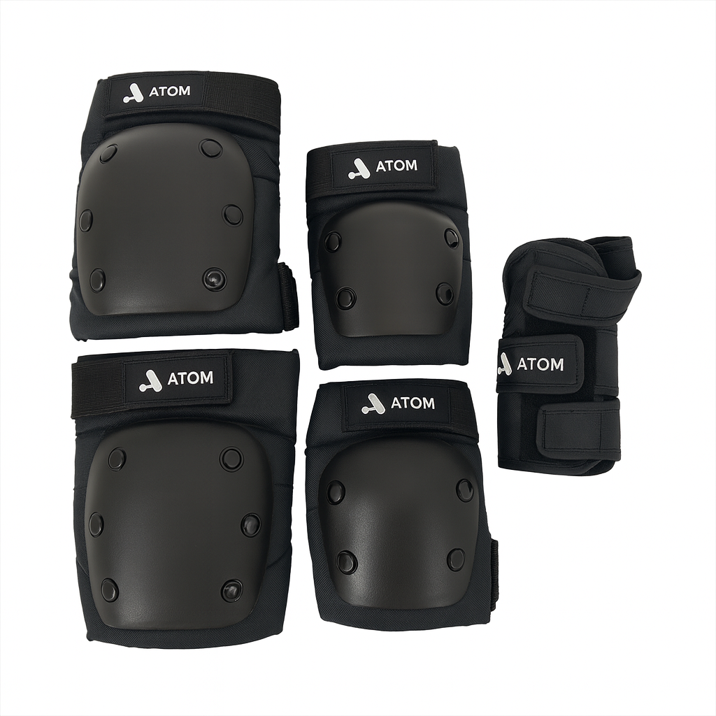 Kit de Rodilleras, Coderas y Muñequeras Atom
