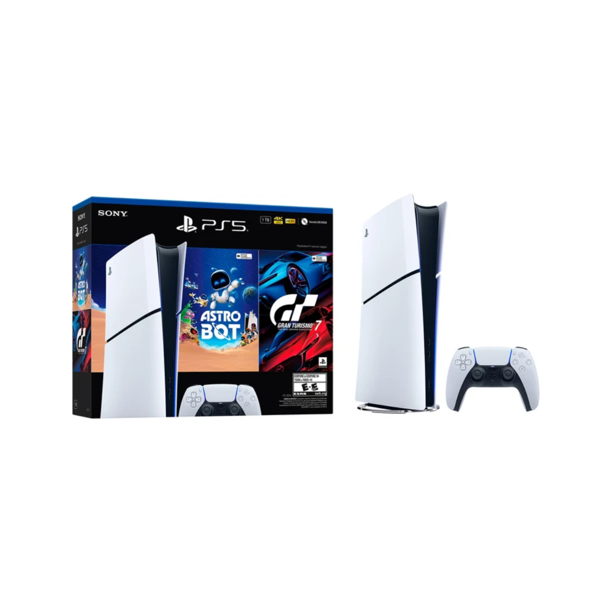 PlayStation 5 PS5 Digital + Astro Bot + Gran Turismo 7